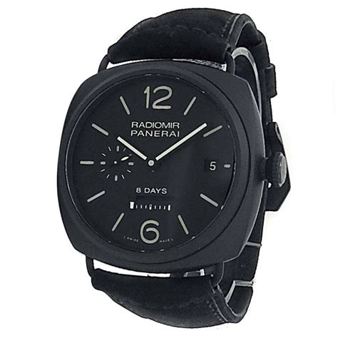 panerai radiomir 8 day titanium|Panerai radiomir 8 days ceramica.